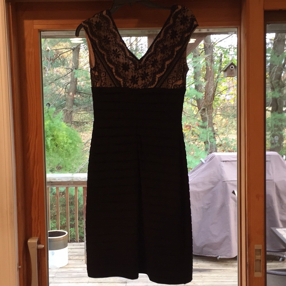 Classy Black Lace Dress